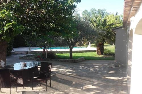 T2,PATIO avec jacuzzi,PISCINE 100m2 au pied du Luberon