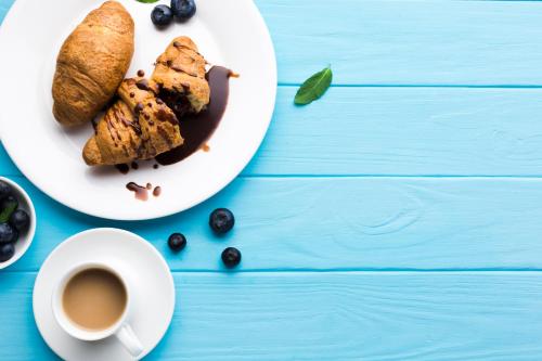 Mad på pensionatet eller i nærheden