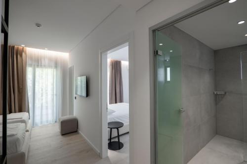 Koupelna v ubytování Arrei Hotel