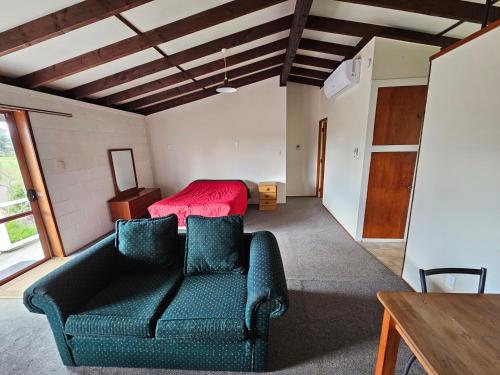Posezení v ubytování Amisfield motel