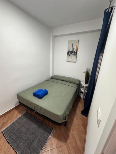 Katil atau katil-katil dalam bilik di Rooms San Jorge