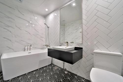 Koupelna v ubytování Daegu Hotel Rubato