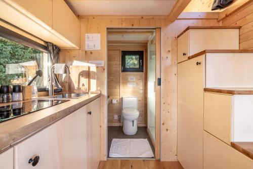 Koupelna v ubytování Kullaberg Tiny House by Tiny Away