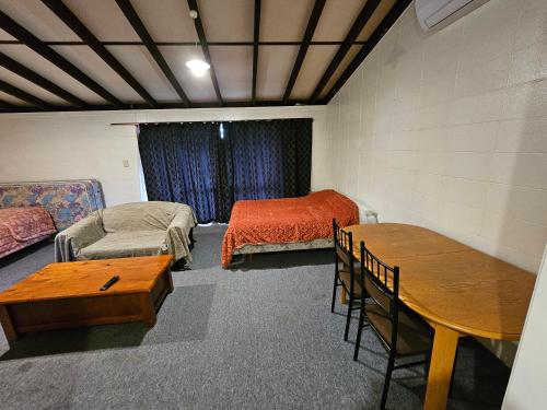Posezení v ubytování Amisfield motel