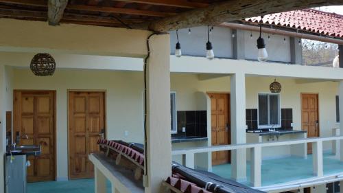 Πισίνα στο ή κοντά στο Hotel Cristal Mazunte