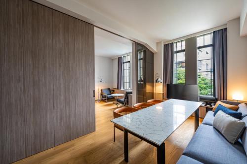Χώρος καθιστικού στο The Gate Hotel Kyoto Takasegawa by Hulic