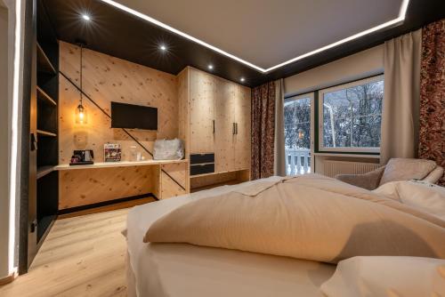 Sylvana's Wohlfühl Hotelにあるベッド