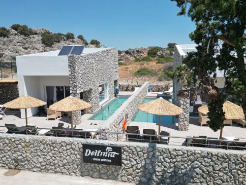 Πισίνα στο ή κοντά στο Delfinia Luxury Residence