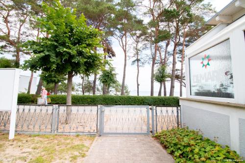 Κήπος έξω από το Ferienwohnung Ringelblume
