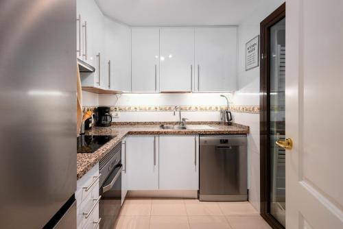 Η κουζίνα ή μικρή κουζίνα στο Apartment Coto Real