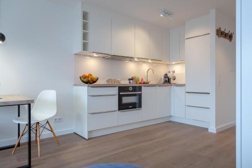Dapur atau dapur kecil di Meeresbrise62