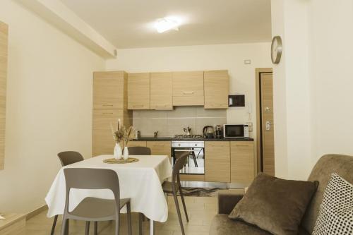 Kuchyň nebo kuchyňský kout v ubytování Residenze Roscioli