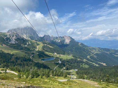 Naturlandschaft in der Nähe des Chalets
