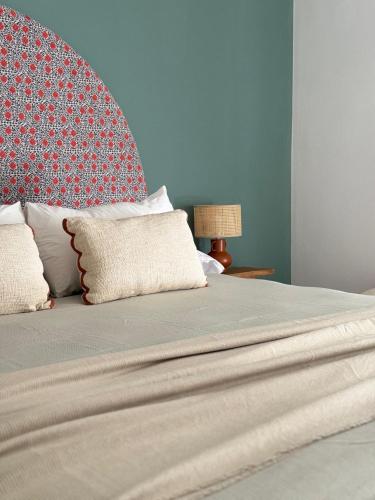 En eller flere senge i et værelse på Apartamento Ellie Balcuende