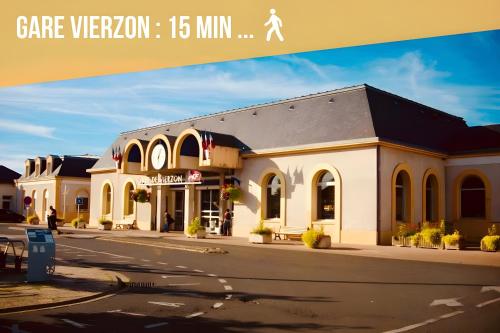 a rendering of a building on a street at Le Wild Heaven - Home Homy in Vierzon