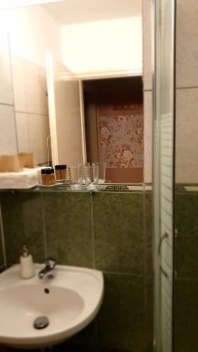 Kúpeľňa v ubytovaní Sólyomvár-Lak