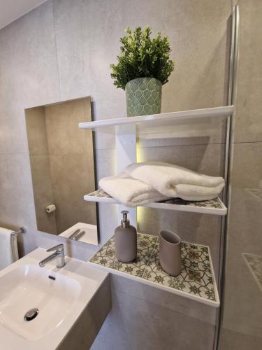 Vannituba majutusasutuses North Lodge by PetitChic