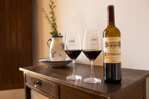 Nápoje v ubytování HOTEL BODEGA VERA DE ESTENAS