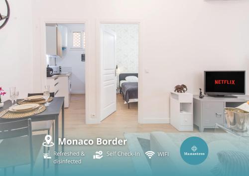 Limitrophe Monaco - Hypercentre - Joli appartement - CD