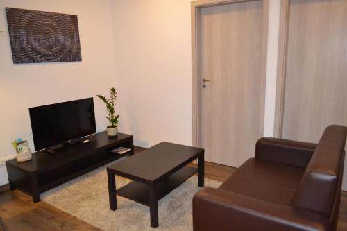 Μια τηλεόραση ή/και κέντρο ψυχαγωγίας στο NG Apartments