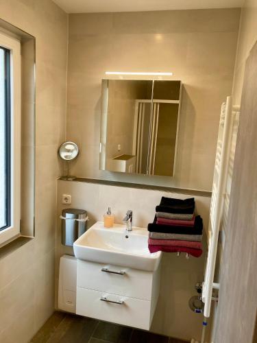 חדר רחצה ב-Haus Wilma