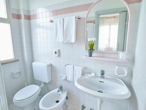 Koupelna v ubytování Marittima Rooms