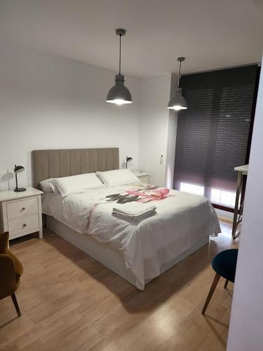 En eller flere senge i et værelse på Estacion Atocha-Museo del Prado