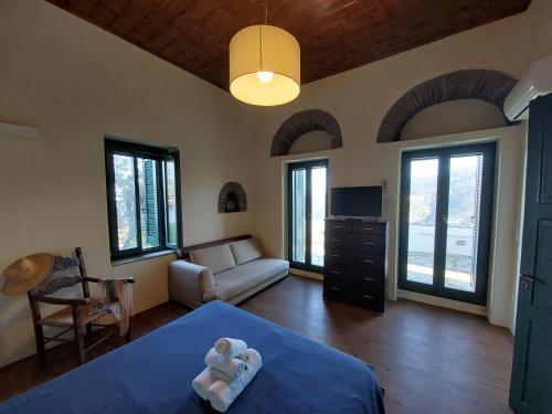 Posteľ alebo postele v izbe v ubytovaní Pure Nature House