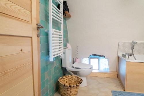 Koupelna v ubytování Gîte Gîte Chemin des Menhirs 4/6 personnes