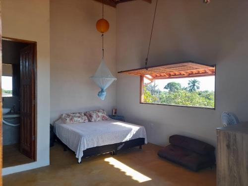 Katil atau katil-katil dalam bilik di Casa Bella Corumbau