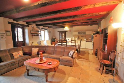 Χώρος καθιστικού στο Les quatre vents