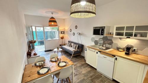 047- T2 Proche MBS, 4pers, Wifi, Parking, jardinet
