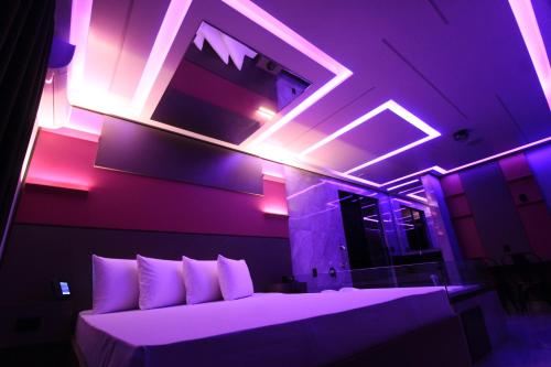 Motel Point ABCにあるベッド