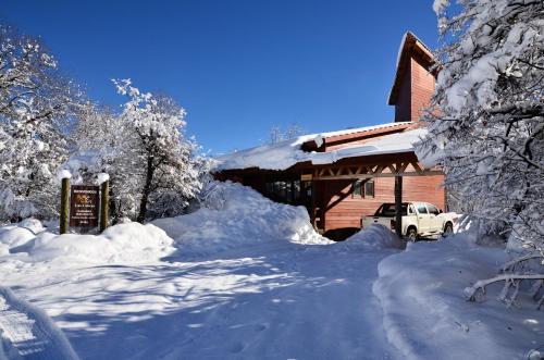 Cabañas Las Cabras en invierno
