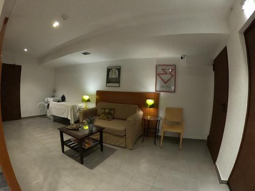 Area soggiorno di Sitges rooms by Sitges Apartment