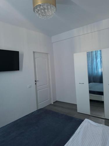 Postel nebo postele na pokoji v ubytování Sofia2 Apartament