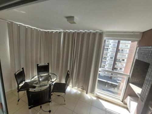 Posezení v ubytování Apartamento 704-C Casa da Madeira Caldas Novas