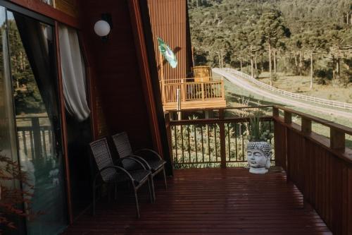 Balkoni atau teres di Estância Nazari