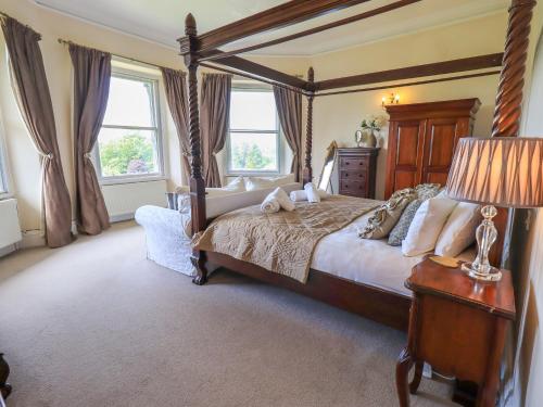 Postel nebo postele na pokoji v ubytování Domvs