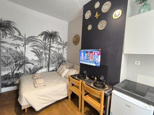 Η κουζίνα ή μικρή κουζίνα στο LeRelaisdOdile - Apparts Conforts - LILLE