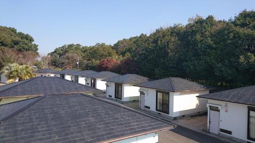 an overhead view of a row of houses at Lilac Hotels and Resorts - Vacation STAY 39764v in Kanoya