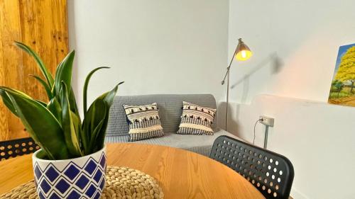 Χώρος καθιστικού στο MarketHome Ecolodge Plataneras