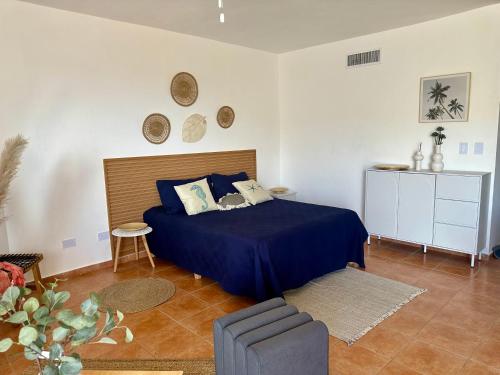 Postel nebo postele na pokoji v ubytování Apartamento ll Vista al Mar Albatros BY JU Juan Dolio