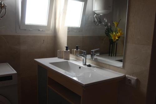 Ένα μπάνιο στο Casita El refugio
