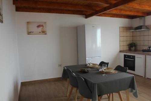 Η κουζίνα ή μικρή κουζίνα στο Casita El refugio