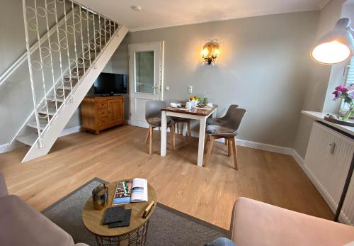 Posezení v ubytování Ferienwohnung Annika 2