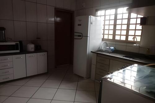 Dapur atau dapur kecil di RECANTO DO ALVORADA