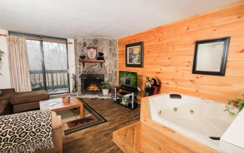 Posezení v ubytování Falling Waters