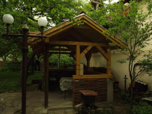 Taman di luar Guesthouse U dida Viktora