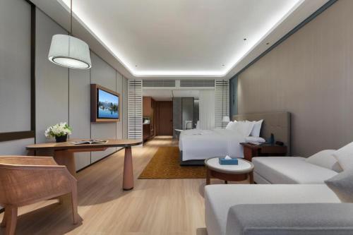 TV o dispositivi per l'intrattenimento presso Wyndham Grand Plaza Royale Hot Springs Fenghuang